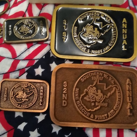 Southern W. VA. Mine Rescue & First Aid Buckles